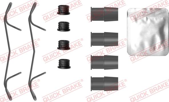 QUICK BRAKE 109-0125 - Accessory Kit for disc brake Pads onlydrive.pro