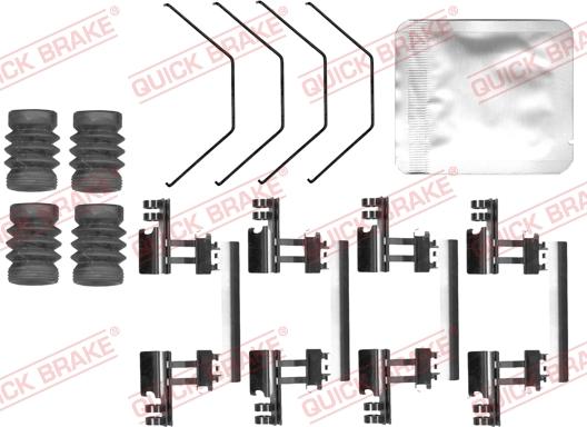 QUICK BRAKE 109-0170 - Accessory Kit for disc brake Pads onlydrive.pro