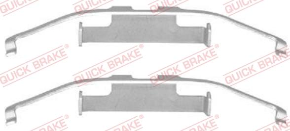QUICK BRAKE 1091097 - Accessory Kit for disc brake Pads onlydrive.pro
