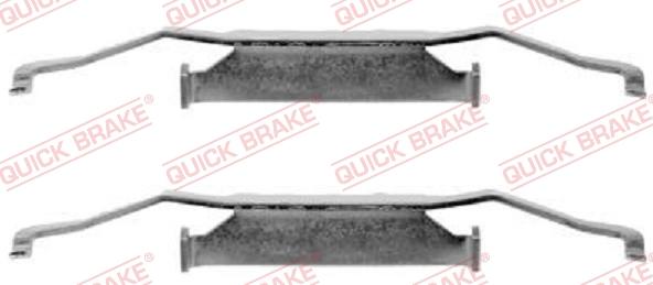 QUICK BRAKE 1091054 - Accessory Kit for disc brake Pads onlydrive.pro