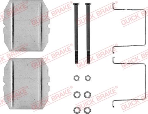 QUICK BRAKE 1091053 - Accessory Kit for disc brake Pads onlydrive.pro