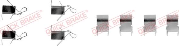 QUICK BRAKE 1091060 - Accessory Kit for disc brake Pads onlydrive.pro