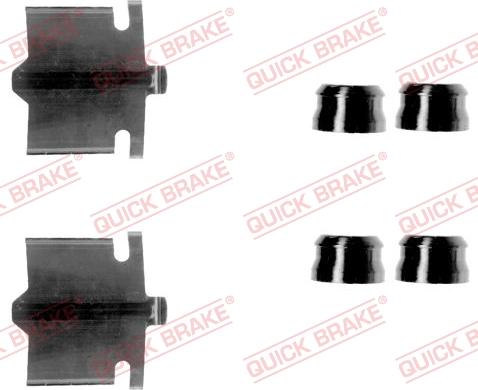 QUICK BRAKE 1091084 - Accessory Kit for disc brake Pads onlydrive.pro