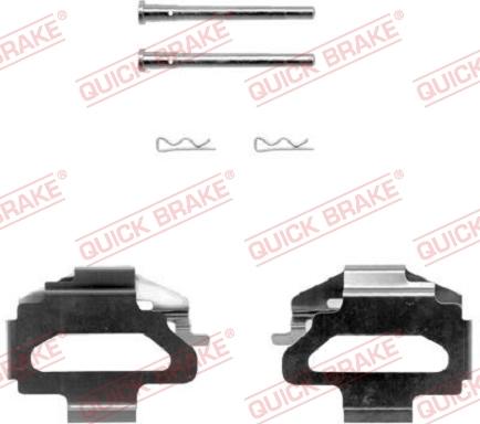 QUICK BRAKE 1091141 - Accessory Kit for disc brake Pads onlydrive.pro