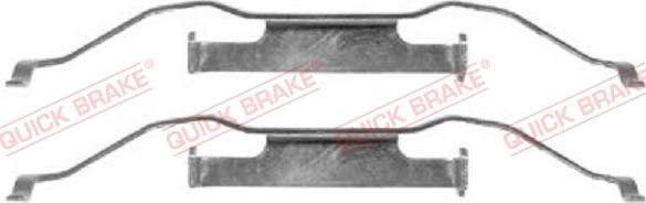 QUICK BRAKE 1091148 - Piederumu komplekts, Disku bremžu uzlikas onlydrive.pro