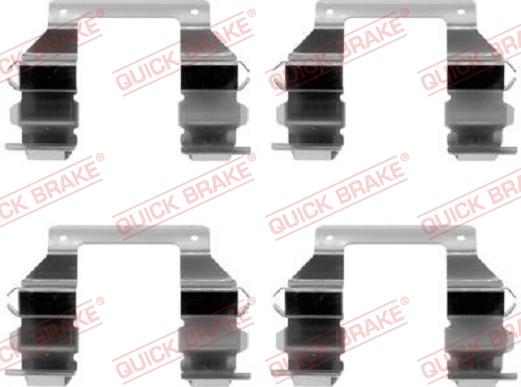 QUICK BRAKE 1091103 - Accessory Kit for disc brake Pads onlydrive.pro