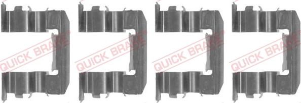 QUICK BRAKE 1091184 - Accessory Kit for disc brake Pads onlydrive.pro