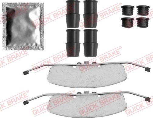 QUICK BRAKE 1091846 - Accessory Kit for disc brake Pads onlydrive.pro