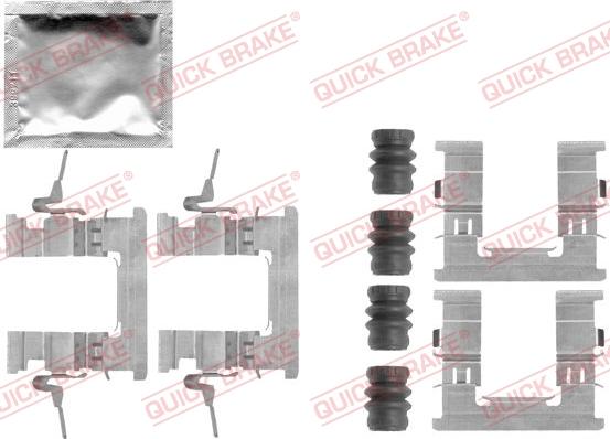 QUICK BRAKE 1091853 - Tarvikesarja, jarrupala onlydrive.pro