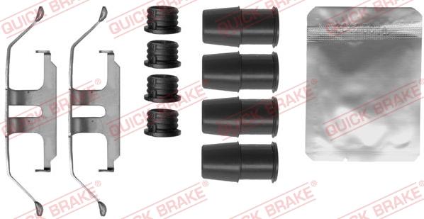 QUICK BRAKE 1091884 - Lisakomplekt, ketaspiduriklotsid onlydrive.pro