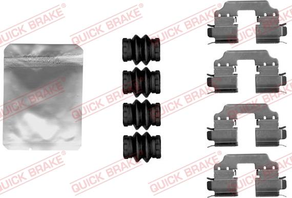 QUICK BRAKE 1091881 - Tarvikesarja, jarrupala onlydrive.pro