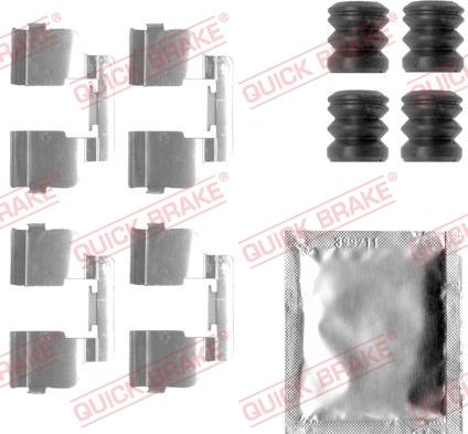 QUICK BRAKE 1091835 - Accessory Kit for disc brake Pads onlydrive.pro