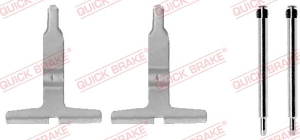 QUICK BRAKE 1091217 - Accessory Kit for disc brake Pads onlydrive.pro