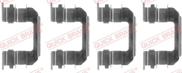 QUICK BRAKE 1091287 - Accessory Kit for disc brake Pads onlydrive.pro