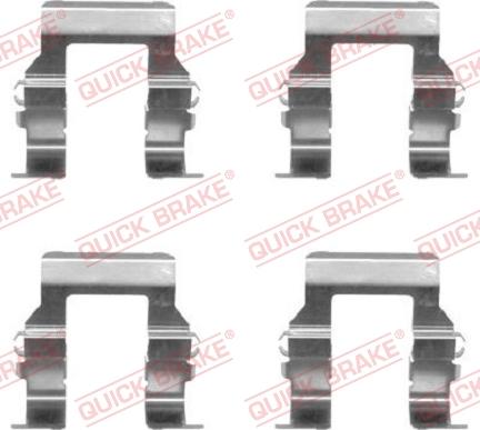 QUICK BRAKE 1091279 - Accessory Kit for disc brake Pads onlydrive.pro