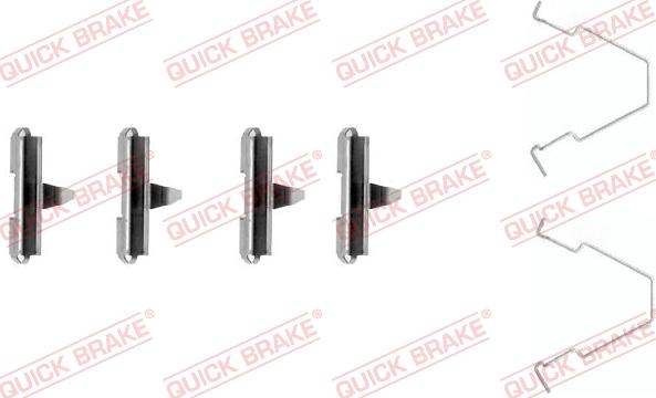 QUICK BRAKE 1091270 - Accessory Kit for disc brake Pads onlydrive.pro