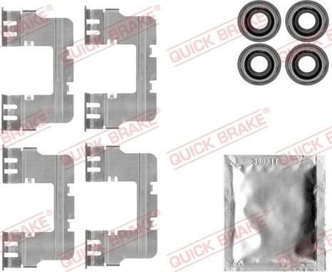 QUICK BRAKE 1091785 - Tarvikesarja, jarrupala onlydrive.pro