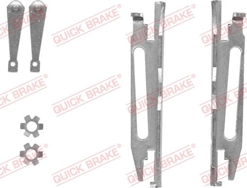 QUICK BRAKE 105 53 001 - Adjuster Set, drum brake onlydrive.pro