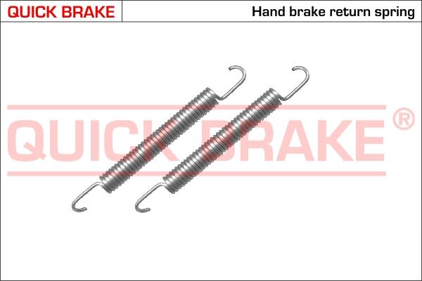 QUICK BRAKE 105-0480 - Accessory Kit, parking brake shoes onlydrive.pro