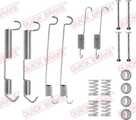 QUICK BRAKE 1050646 - Accessory Kit, brake shoes onlydrive.pro