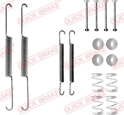 QUICK BRAKE 105-0659 - Accessory Kit, brake shoes onlydrive.pro