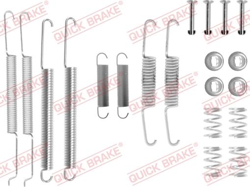 QUICK BRAKE 1050681 - Accessory Kit, brake shoes onlydrive.pro