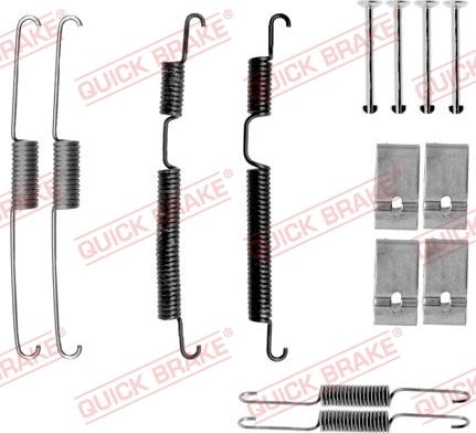 QUICK BRAKE 105-0035 - Accessory Kit, brake shoes onlydrive.pro