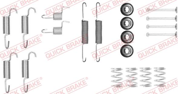 QUICK BRAKE 105-0025 - Комплектующие, стояночная тормозная система onlydrive.pro