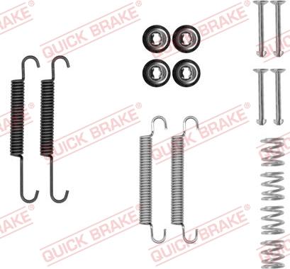 QUICK BRAKE 1050893 - Accessory Kit, parking brake shoes onlydrive.pro