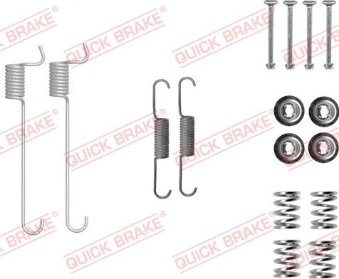 QUICK BRAKE 1050848 - Accessory Kit, parking brake shoes onlydrive.pro