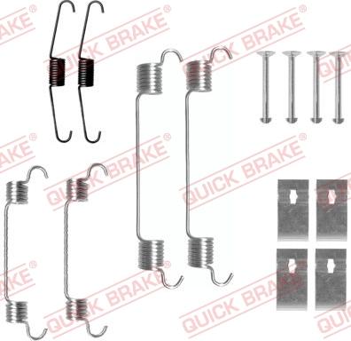 QUICK BRAKE 1050833 - Accessory Kit, brake shoes onlydrive.pro