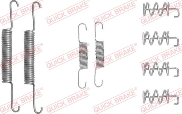 QUICK BRAKE 1050832 - Accessory Kit, parking brake shoes onlydrive.pro