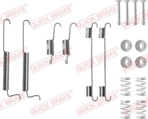 QUICK BRAKE 1050795 - Accessory Kit, brake shoes onlydrive.pro