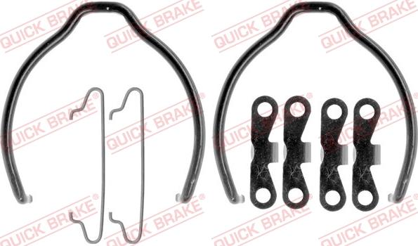 QUICK BRAKE 1050721 - Accessory Kit, parking brake shoes onlydrive.pro