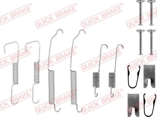 QUICK BRAKE 1050773 - Accessory Kit, brake shoes onlydrive.pro
