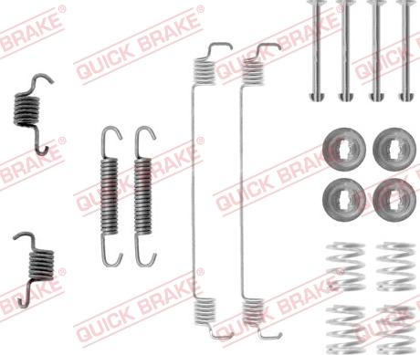 QUICK BRAKE 105-0777 - Accessory Kit, brake shoes onlydrive.pro