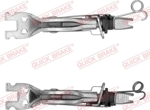 QUICK BRAKE 101 53 002 - Комплект регулятора, барабанный тормозной механизм onlydrive.pro