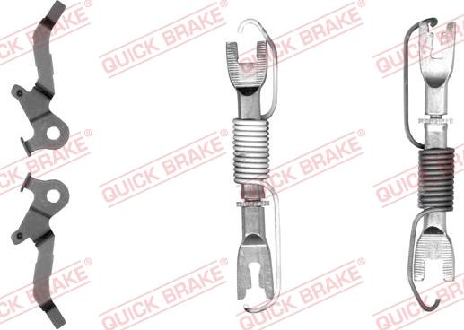 QUICK BRAKE 108 53 007 - Adjuster Set, drum brake onlydrive.pro