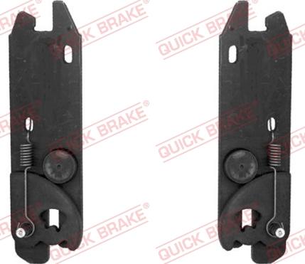 QUICK BRAKE 102 53 062 - Комплект регулятора, барабанный тормозной механизм onlydrive.pro