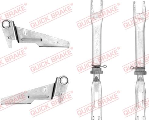 QUICK BRAKE 102 53 026 - Adjuster Set, drum brake onlydrive.pro