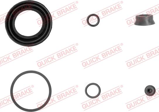 QUICK BRAKE 114-0004 - Remonto komplektas, stabdžių apkaba onlydrive.pro