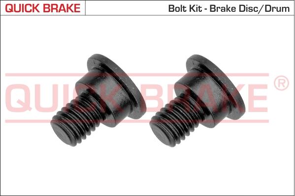 QUICK BRAKE 11662K - Screw Set, brake disc onlydrive.pro