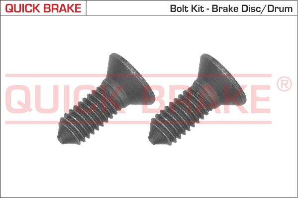 QUICK BRAKE 11667K - Screw Set, brake disc onlydrive.pro