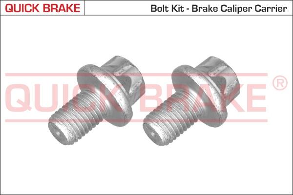 QUICK BRAKE 11613K - Ruuvi, jarrusatula onlydrive.pro