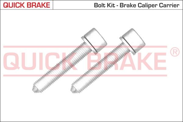 QUICK BRAKE 11612K - Bolt, brake caliper onlydrive.pro