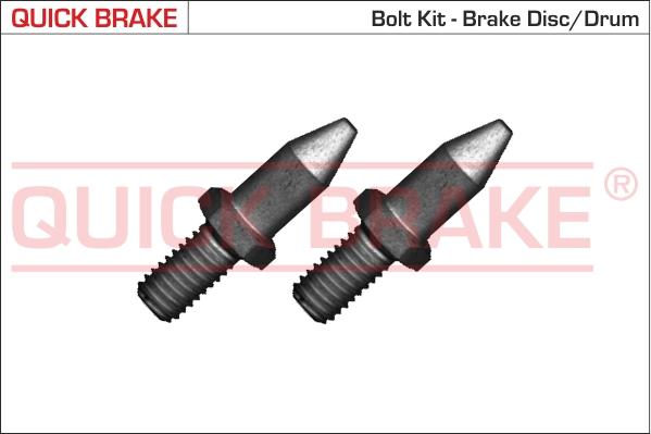 QUICK BRAKE 11674K - Screw Set, brake disc onlydrive.pro