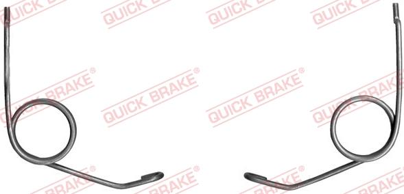 QUICK BRAKE 113-0504 - Ремкомплект, вал стояночный тормозной (тормозной суппорт) onlydrive.pro