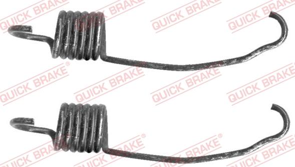 QUICK BRAKE 113-0505 - Remonto kompl., stovėjimo stabdžio rankena (stabdžių apkaba) onlydrive.pro