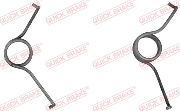 QUICK BRAKE 113-0500 - Ремкомплект, вал стояночный тормозной (тормозной суппорт) onlydrive.pro