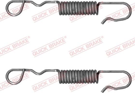 QUICK BRAKE 113-0518 - Remondikomplekt,seisupidurihoob(Pidurisadul) onlydrive.pro